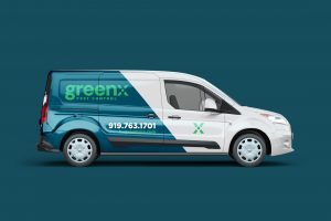 Brand design for Greenx Pest Control