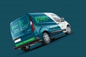 Greenx Pest Control Van Design